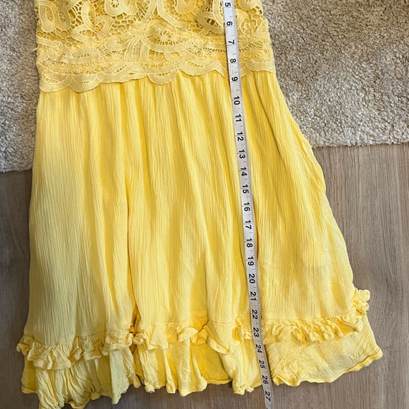 Listicle Yellow Boho Dress - Picture 8 of 9